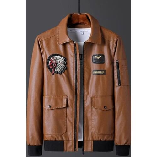 Мужские куртки из искусственной кожи WVIOCE China At AliExpress