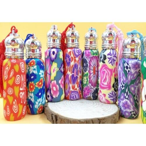 10/30/50pcs 10ml Glass Essential Oil Roller Bottles Glass Roller Balls Aromatherapy Perfumes Lip Balms Glass Roll On Bottle