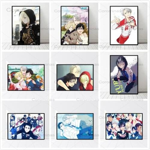 Embroidery Diamond Painting 5D Picture Home Decor Yuri On Ice Anime Full Square/round Drill Cross Stitch Wall Art Handmade Gift