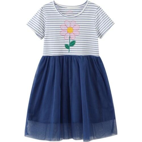 Bambino New Year 2021 Summer Dress 2-7 Years Baby Girl Dress Childrens Clothing Costumes for Kids Girls Fancy Dress of Child