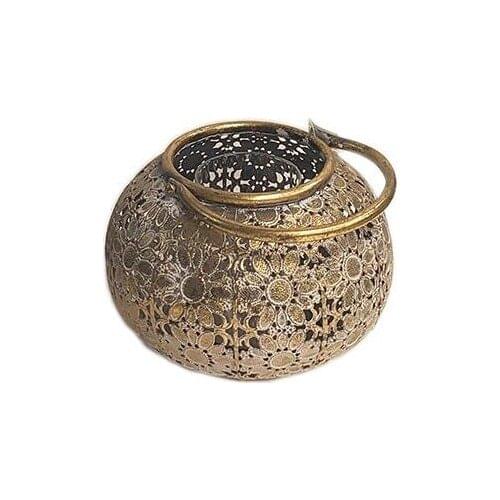 Biev Metal Tumbled Candle holder 20CM