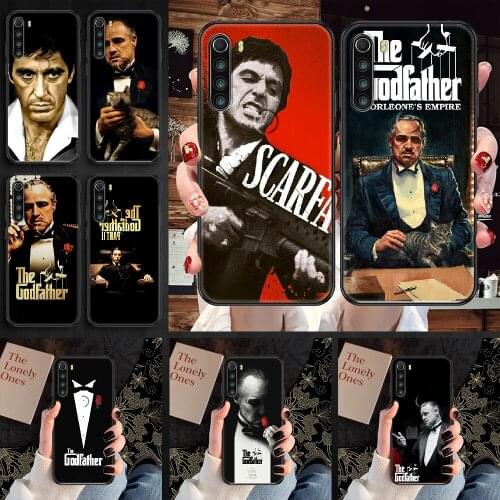 The godfather TV Phone case For Xiaomi Redmi Note 7 7A 8 8T 9 9A 9S 10 K30 Pro Ultra black tpu funda silicone cover pretty