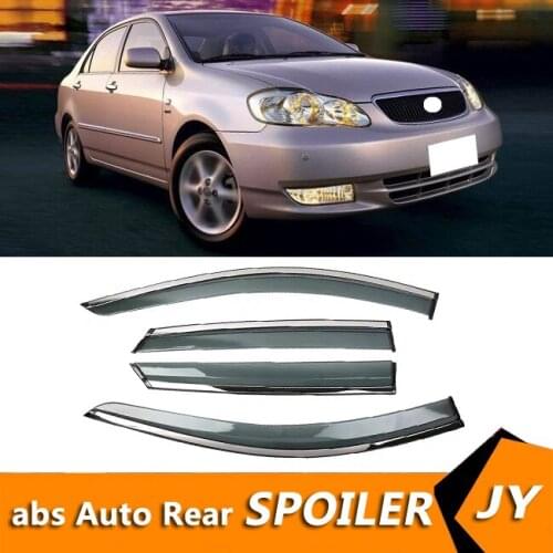 For Toyota Corolla 2003-2005 Window Visor Vent Shades Sun Rain Deflector Guard For s Auto Accessories 4PCS/SET