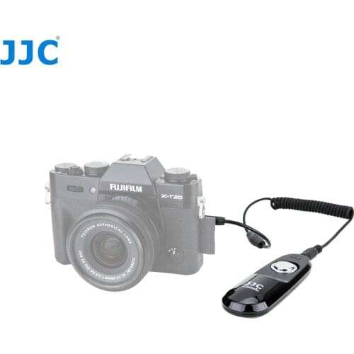 JJC Camera Wired Remote Controller Cord Shutter Release Cable for Fujifilm X100V X-T1 X-T20 X-T10 X-T100 X-E3 X-E2S X-E2 X-A5