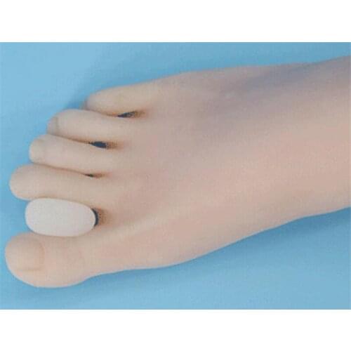 New 200 pair/lot Gel Toe Separator Foot Care Tool Silicone Big Toe Bunion Straightener Valgus Hallux Bunion Protector Corrector