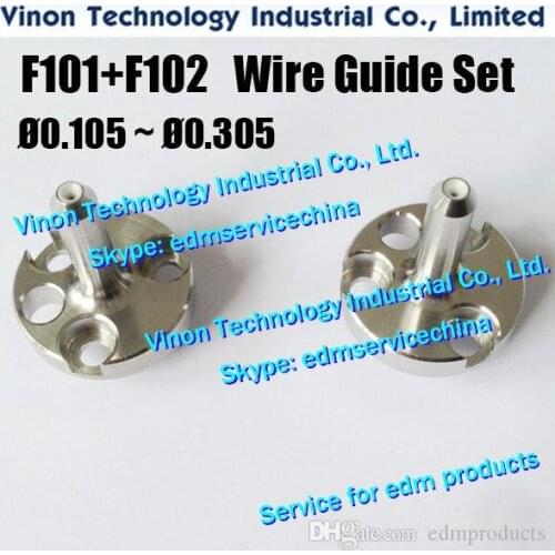 Ø0.105-Ø0.305MM F101+F102 edm Wire Guide Set A290-8021-X764, A290-8021-X765, A290-8021-X766, A290-8021-X774, A290-8021-X775
