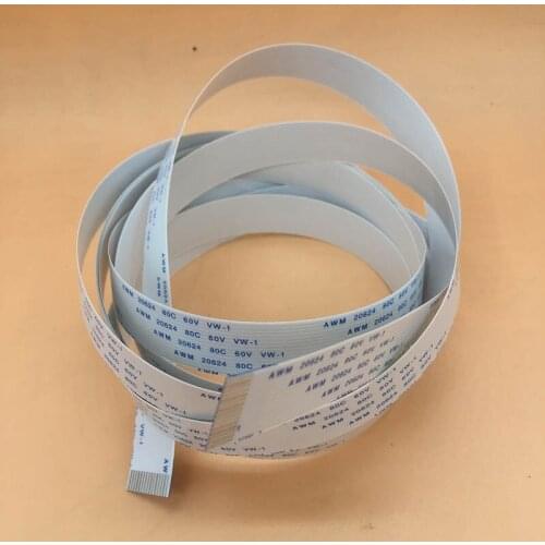 Pcut cutting plotter FFC flat date cable 16pin for P-cut CT900 1200 CS1200 Carving machine trolley data cable car knife line