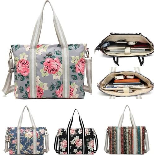 15.6 17.3 Inch Laptop Briefcase Waterproof Laptop Bag Notebook Bag Messenger Bags Women Causal Handbag Large Capacity Travel Bag