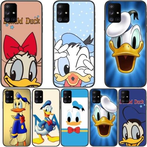 Donald Duck Interesting Phone Case Hull For Samsung Galaxy A50 A51 A20 A71 A70 A40 A30 A31 A80 E 5G S Black Shell Art Cell Cove