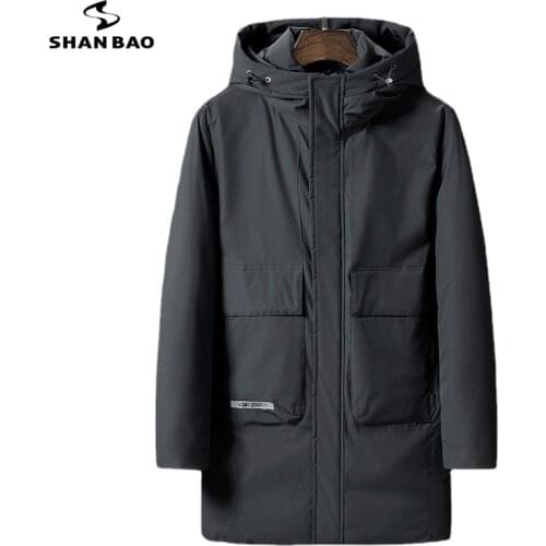 Мужские зимние парки SHAN BAO China At AliExpress