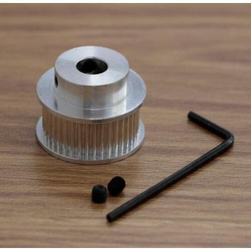 SWMAKER 5pcs*synchronous belt wheel 2GT -40 tooth timing pulley 5/6.35/8/14 mm bore size bandwidth 10 mm