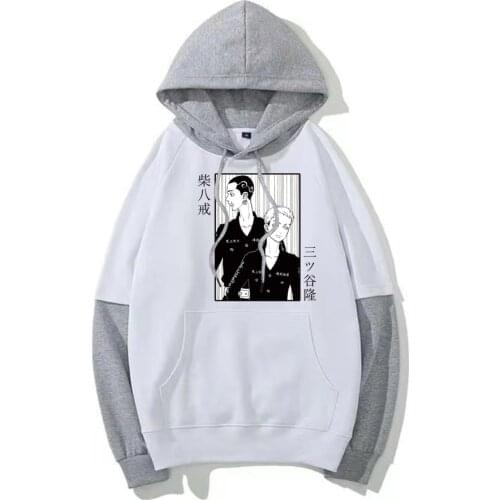 Anime Takashi Mitsuya Hoodies for Male Men Clothing