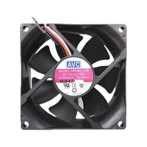 AVC 8CM 12V 0.25A C8025R12HB Fan 6months Warranty