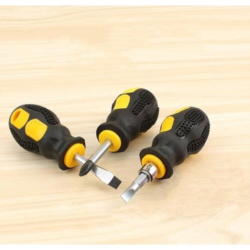 1Pcs Dual Purpose Cross - Type Telescopic Screwdriver Small Radish Screwdriver Mini Ultra Short Screwdriver Micro Screwdriver