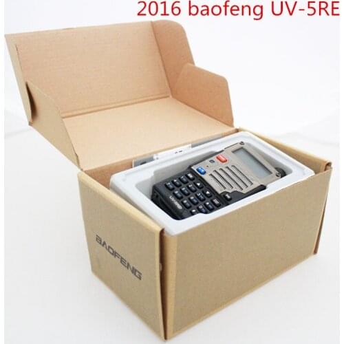 2016 BaoFeng UV-5RE Walkie Talkie 136-174 /400-520Mhz VHF/UHF DUAL-BAND Handy Hunting Radio Receiver With Headfone