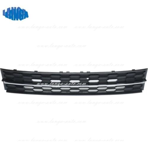 5E0853677M for Skoda Octavia 2013- Front Bumper Hood Replacement Grill lower Grille with Chrome