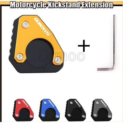Motorcycle CNC Accessories Motorbike Side Stand Enlarge Extension Kickstand For BMW G310GS 2017-2018