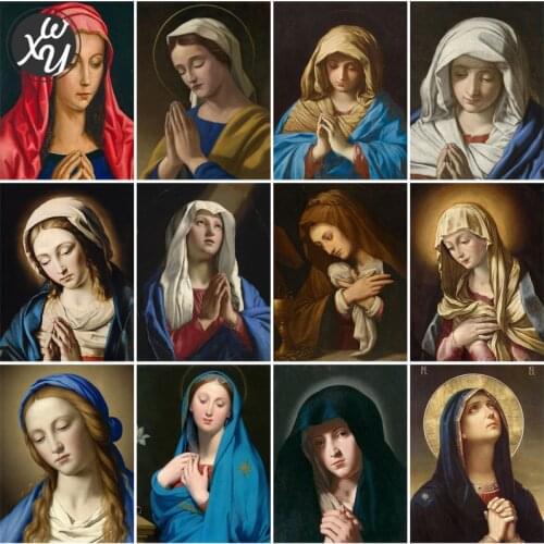 Diamond Art for Adults Believer Full Drill Mosaic Holy Round Square Rhinestones Accessories Embroidery Stitch Kit for Home Decor