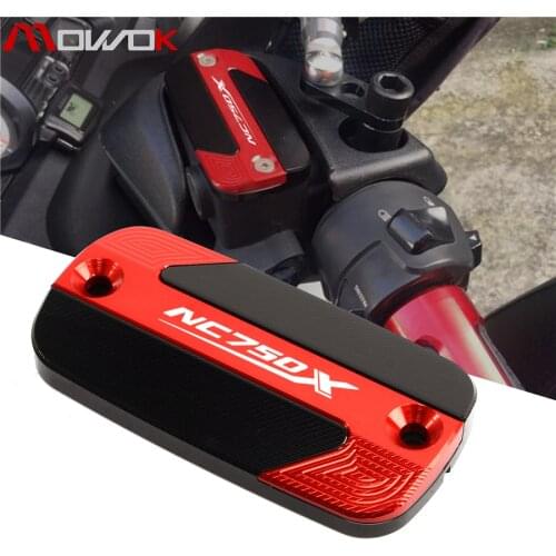 For Honda NC 750X NC750 X NC750X 2012-2019 2017 2018 New Motorcycle CNC Aluminum Front Brake Reservoir Fluid Tank Cover Oil Cap