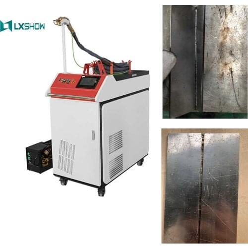 Fiber Laser Welding Machine Swming Head Table 1000W Rust And Paint Removal