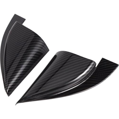 Car Accessories Front Door a Pillar e Cover Trim for Hyundai Encino Kauai Kona 2017 2018 2019 2020 Carbon Fiber Pattern