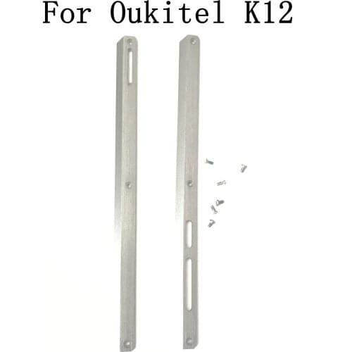 Used Oukitel K12 Phone Side Trimming Case Cover + Screws For Oukitel K12 Repair Fixing Part Replacement