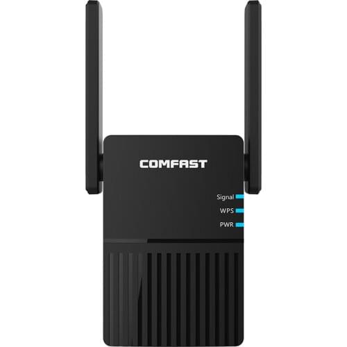 COMFAST AC1200 Dual Frequency 1200M Mini Wifi Repeater Wireless Signal Amplifier Repeater