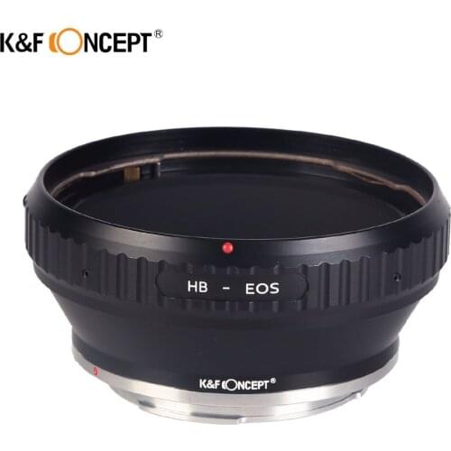 K&F CONCEPT for Hasselblad-EOS Camera Lens Adapter Ring of Brass&Aluminum For Hasselblad Lens To for Canon EOS 7D 60D 600D1100D