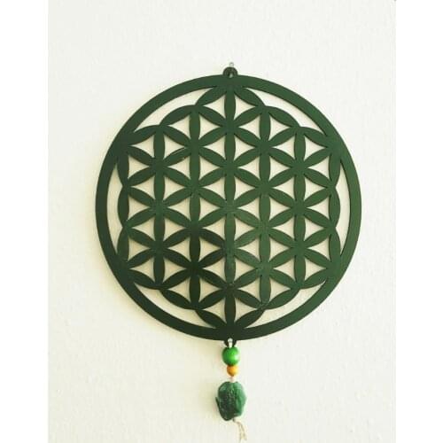 HLO 2021 Decorative Life Flower Colorful Frame 20x20 cm Lucky Charm Wooden Design Safe Shopping Fair Price Home Decoration Trend