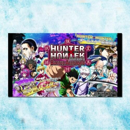 Hunter x Hunter Hot Anime Art Silk Poster Canvas Print 13x24 24x43 Inch-002