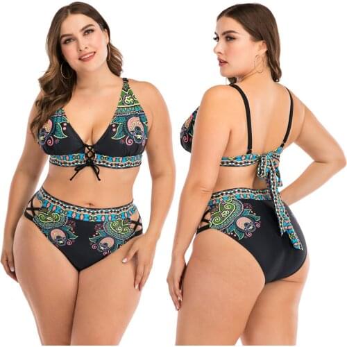 Push Up Bikini Sets Swimwear Women Swimsuit 2020 Plus Larges Size Bathing Swimming Suits Beachwear For Famale Sexy Biquini Wear