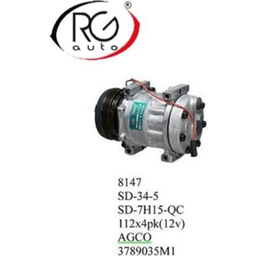 Good performance Auto A/C Compressor for AGCO 7H15