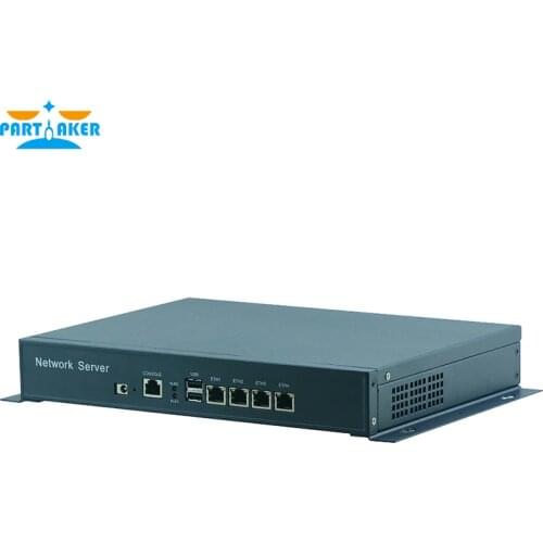 Desktop J1900 4*82574L Lan Fanless Mini Firewall Appliance Network Security F2