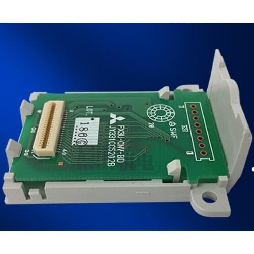 New Mitsubishi PLC digital to analog converter FX3U-CNV-BD FX3U-485-BD FX3U-422-BD FX3U-232-BD four communication module