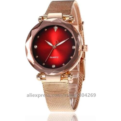 Wholesale Rhinestone Mesh Watches Hot Sale Women Crystal Dress Alloy Wrist Watches 919799
