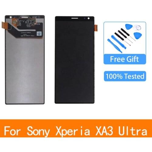 Original New 6.5"For Sony Xperia XA3 Ultra display for Sony Xperia 10 Plus LCD Screen Touch Digitizer Assembly Tested lcd