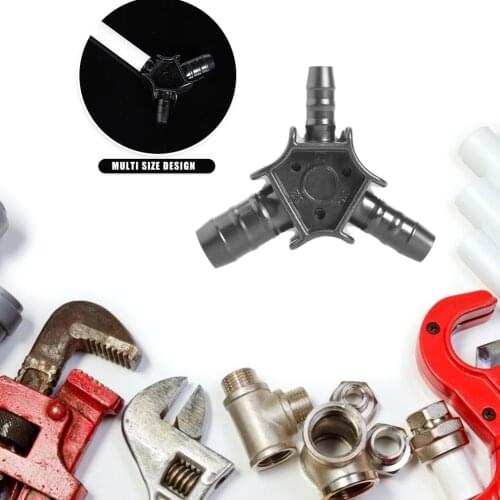 PEX-AL Internal and External Reamer Crimping Tool Plumbing Hand Pipe PPR Calibrator Fitting for Plumbing Pipe Tool
