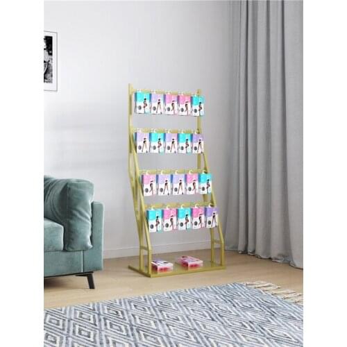 Sock shelf display shelf floor multifunctional single-sided commercial creative store boxed underwear shelf glove display shelf