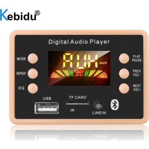 Portable Car MP3 Player Bluetooth 5.0 MP3 Decoder Board Module FM Radio Module For Iphone 11 XS Samsung S8 S9 Xiaomi Redmi 10