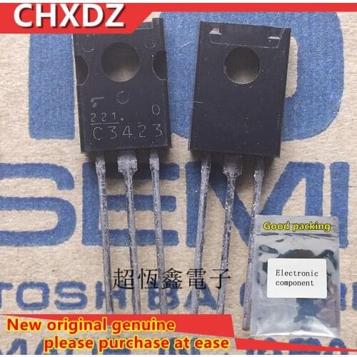 10pcs New and Orginal 2SC3423-O 2SC3423 C3423 O grade TO-126F Copper feet Boxed straight feet Own inventory