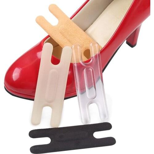 Women Thickened Silicone Invisible Heel Protector Sticker Heel Pain Anti Friction Heel Liner Strip High Heeld Shoes Insoles