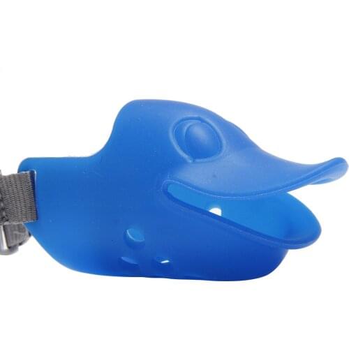 Pet Dog Muzzle Silicone Night Lights Duck Mouth Mask For Dogs Anti Bite Stop Barking Dog Mouth Muzzle For Dog Pet Mouth Cover