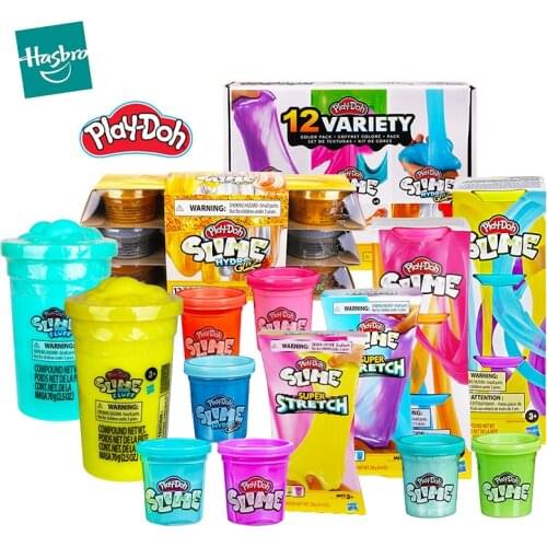 DIY Play Doh Slime Fluffy Modeling Compound Kit Crystal Mud Color Mud Polymer Clay Safe Baby Toys for Children Antistress Gift