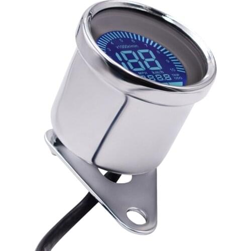 Universal Motorcycle Digital Speedometer LCD Backlight Odometer Tachometer Gauge Motorbike Accessories