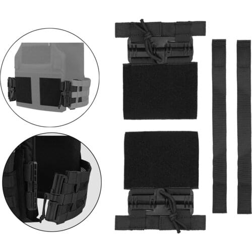 Universal Tactics Removal Buckle Set Military FCSK Molle System Vest Quick Release Set Elastic Cummerbun Waist Cover Vest Gear
