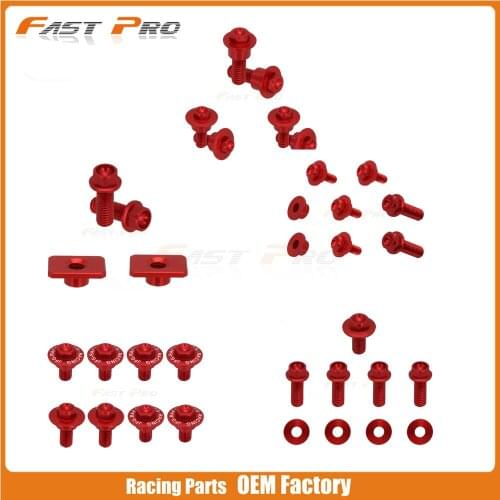 Motocycle Dirt Bike Plastic Body Parts Bolt Screws For Honda CRF250R 14-16 CRF450R 2013-2016 CRF 250R 450R