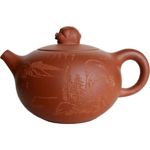 Yixing zisha teapot 280ml Chinese kungfu Tea pots xishi qingshiu mud purple clay handmade Soak Puer Dahongpao kettle teaware