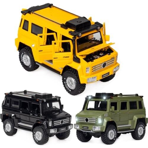 1:28 MB Unimog U5000 ORV Alloy Car Model Diecasts & Toy Vehicles Toy Cars Kid Toys For Children Gifts Boy Toy