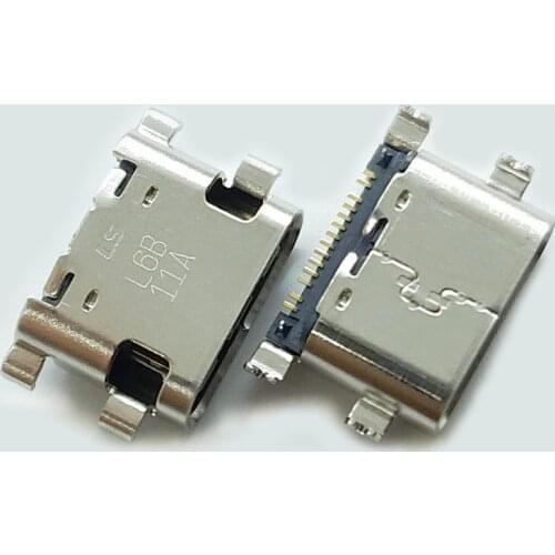 50pcs Type C USB Connector Mini jack socket charging port dock plug for ZTE C2016 W2016 Nubia Z11 mini max nx529j NX531J V7 MAX