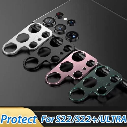 2-1pcs Metal Camera Cover Lens Frame for Samsung Galaxy S21 Ultra Plus Camera Protectors Lens Case for Samsung Galaxy S21 Plus